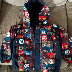 4T Avengers Packable Jacket